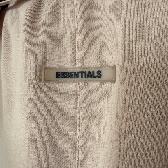 Essentials • Men's Beige Joggers - Picture 4 of 7